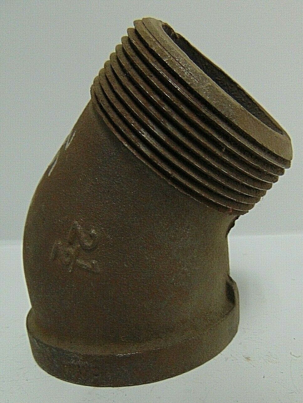 BMI STREET 2-1/2″ 45° MALE TO FEMALE BUTTWELD ELBOW SCH 40 200 PSI