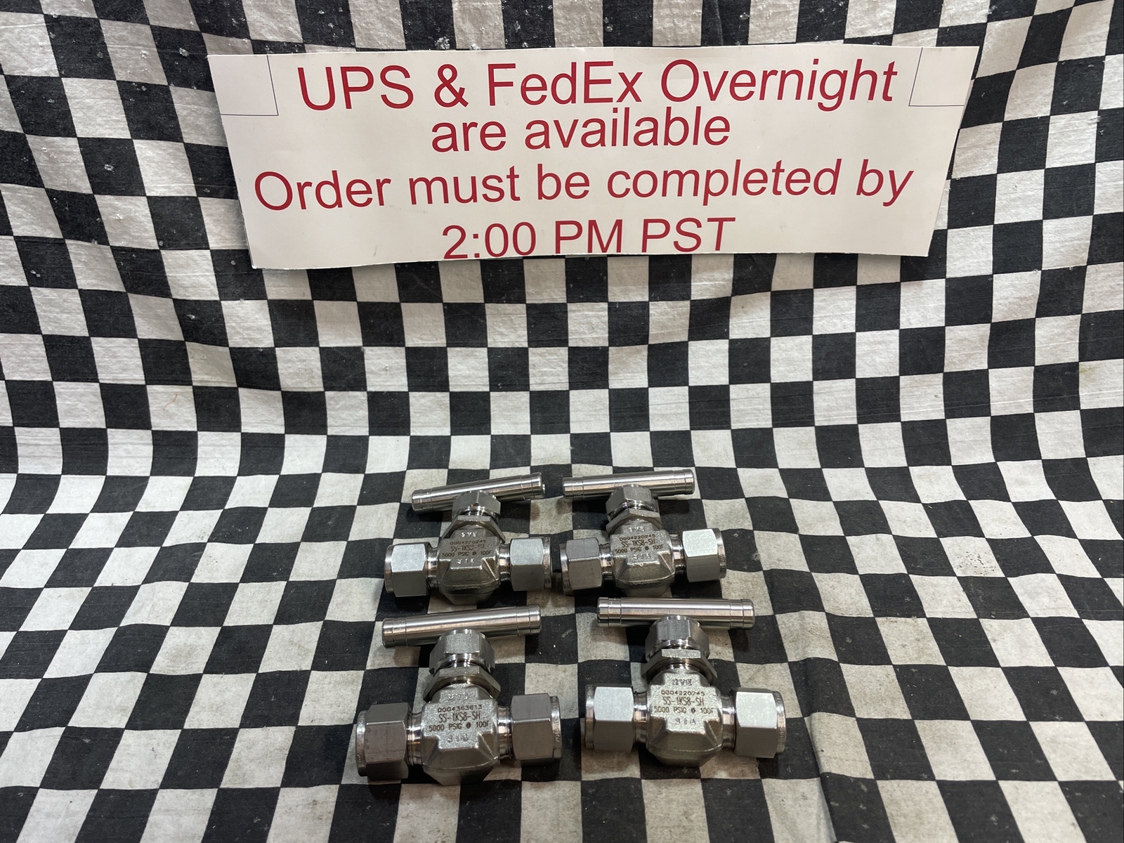 SWAGELOK BONNET NEEDLE VALVE 1/2″, SS-1KS8-SH, LOT OF 4, SHIPSAMEDAY#1374M3