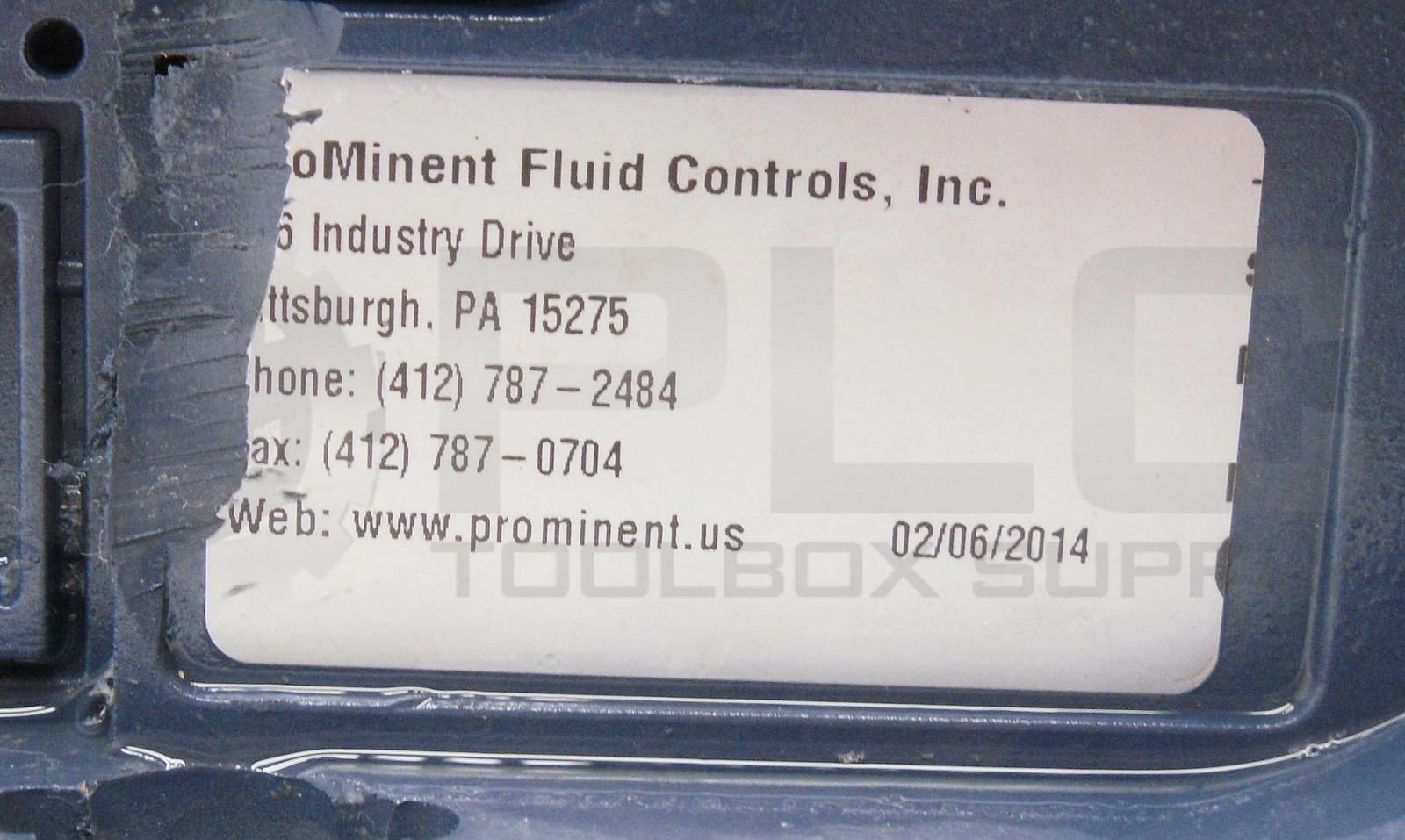 PROMINENT FLUID CONTROLS GALA0713PVT260UDC12000 GAMMA/L METERING PUMP *READ*