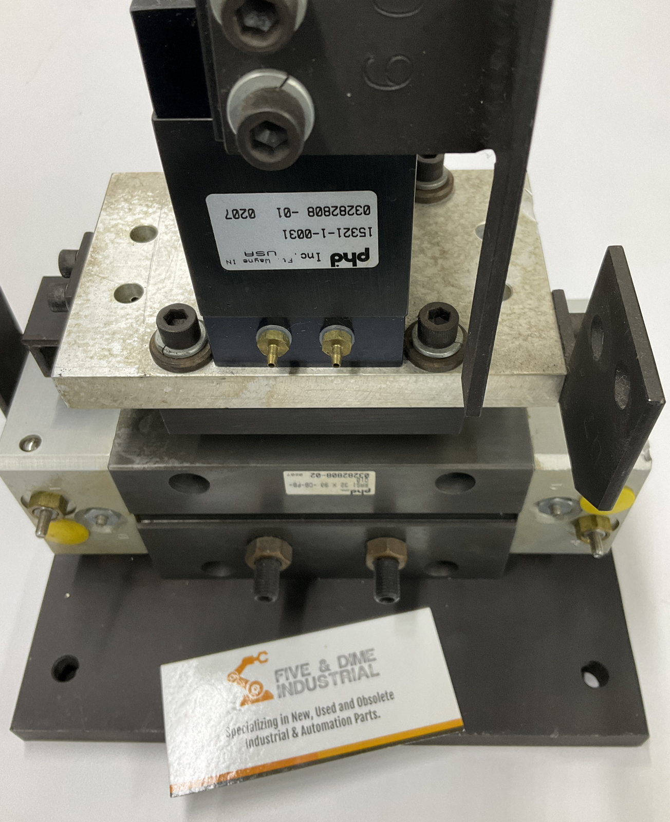 PHD RAS1-32X90-DB-PB-Q10 Rotary Actuator w/ Gripper 15321-1-0031 Assembly