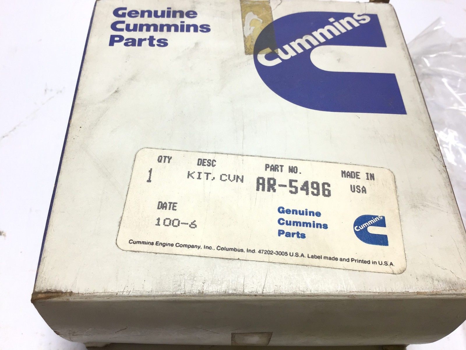 Cummins AR-5496 Kit Cun Engine Parts Repair Gasket Seal
