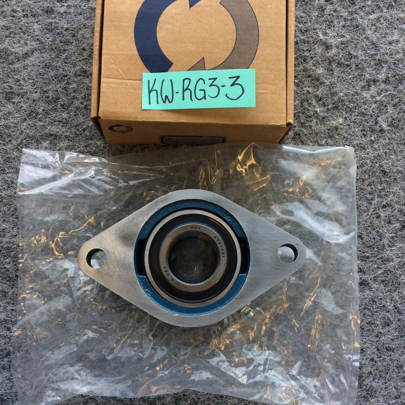 Rexnord MB FC2-25 x 1 3/8 Two-Bolt Flange Bearing 1.375″ Bore NOS NIB NEW