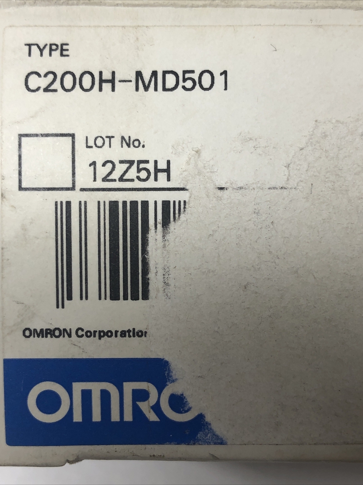Omron C200H-MD501 Discrete I/O High Density Multiplex Module; C200HMD501