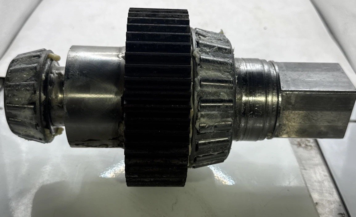 Square shaft for an APV Crepaco “R” series rubber-rotor pump. Probably an R4.