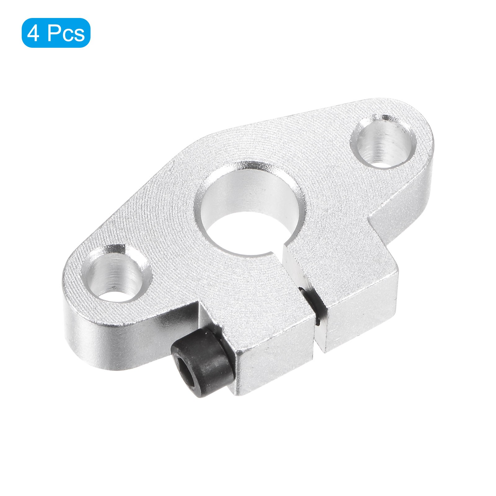 4pcs SHF10 Aluminum Linear Rod Rail Shaft Support for 10mm Linear Motion Guides