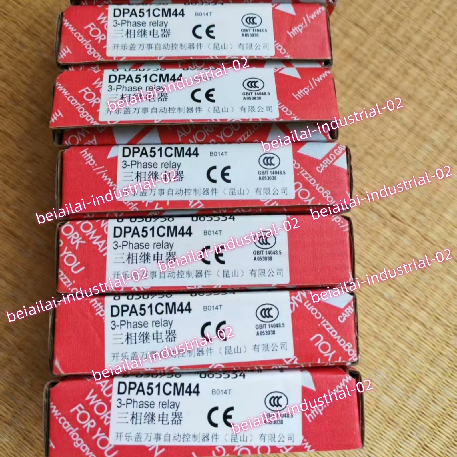 Carlo Gavazzi Three-phase Relay DPA51CM44B014T#1pcs new in box