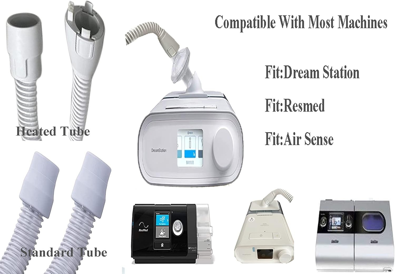 Filters for Cpap Machine – 12 Pcs Cpap Filters fit Inline Filters Compatible wit