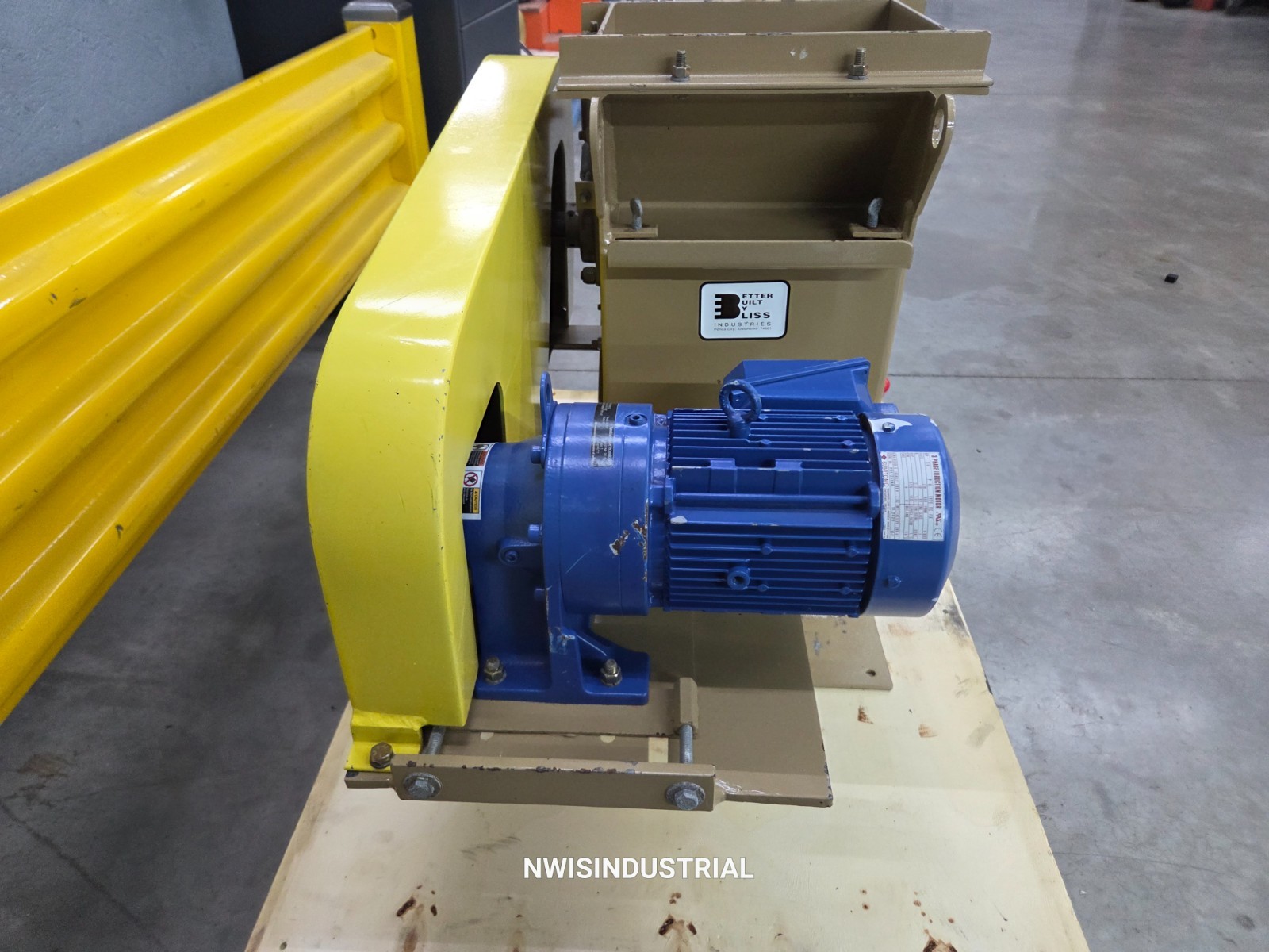 Bliss Rotary Magnet Separator Feeder w/ Sumitomo drive, 9″x12″, 3RF-SMA-12