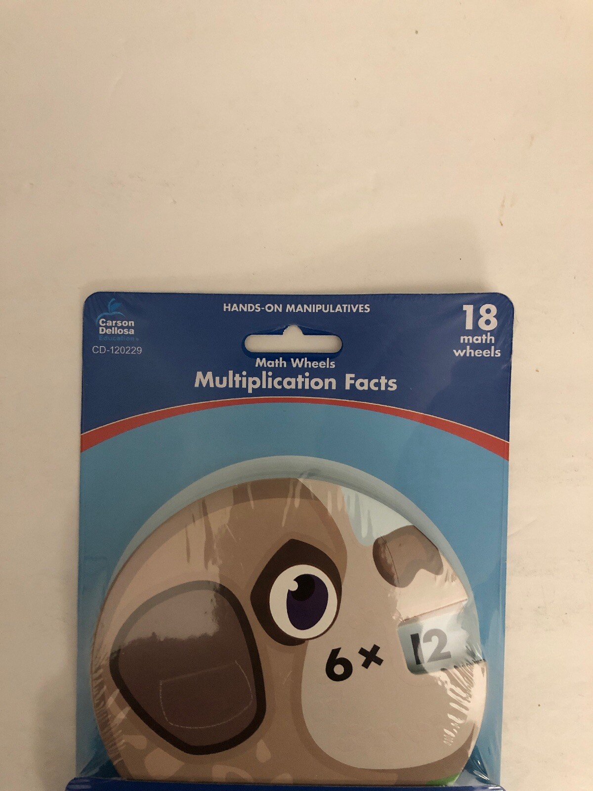 Ez-Spin, Multiplication Game, Grades 3-5, 18/Pack