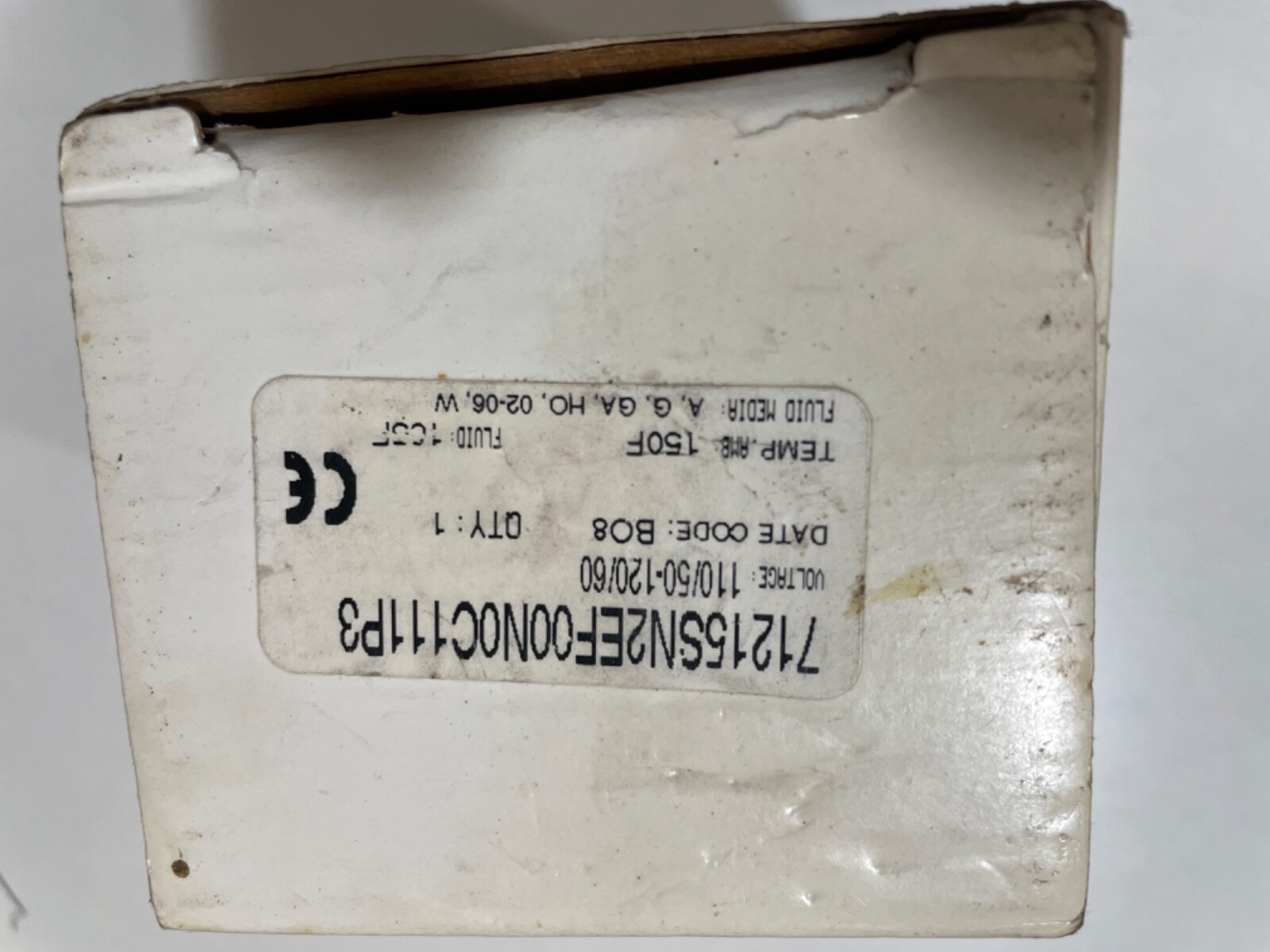 Honeywell 71215SN2EF000NOC111P3 Solenoid Valve NEW 50HZ/60HZ 110/120V
