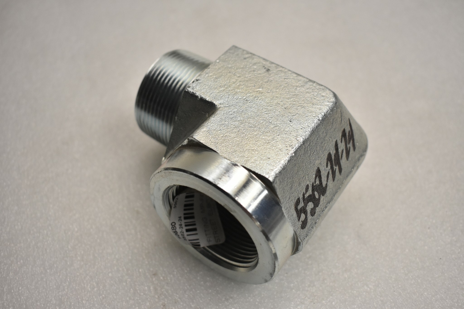 5502-24-24-FG 90° Elbow – 1-1/2″ Male Pipe Ridgid x 1-1/2″ Female Pipe Ridgid
