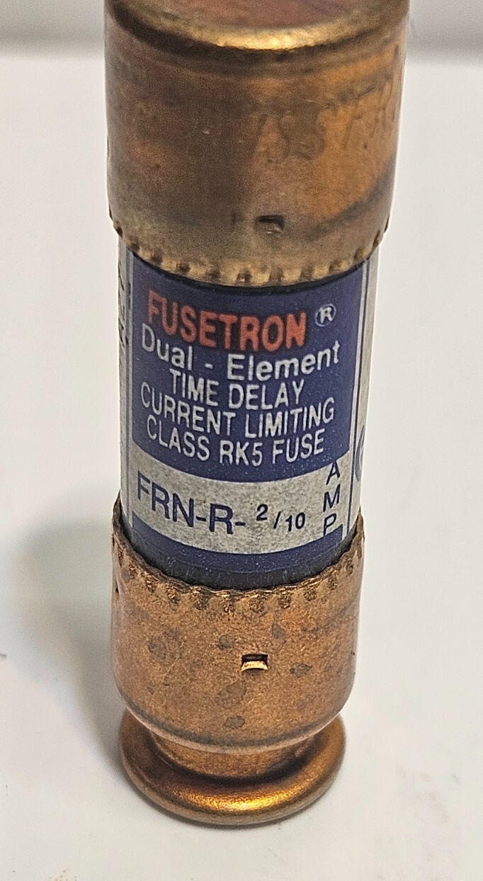 EATON BUSSMANN FRN-R-2/10 time-delay fuse 2/10 (0.2A) 250V AC CLASS RK5 NEW 4PCS