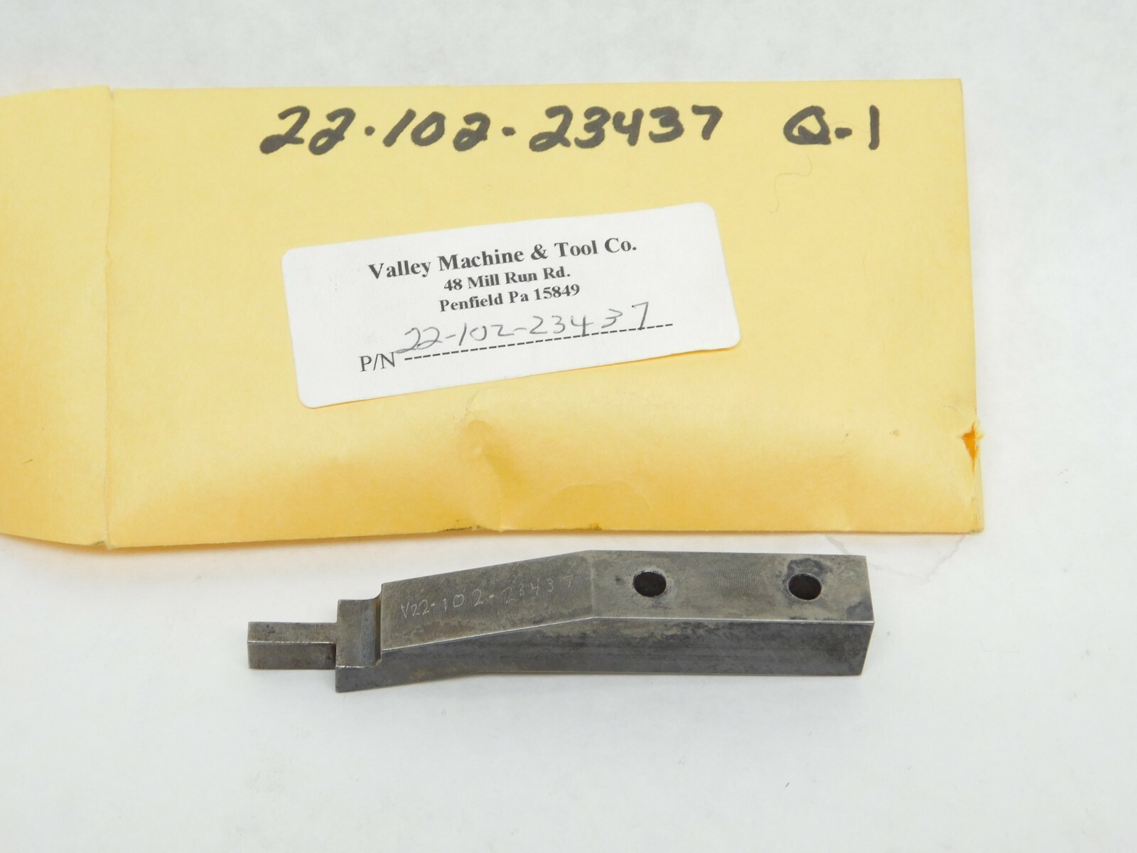 NEW! MACHINE PART 22-102-23437 (2210223437) SEE PHOTOS! FREE SHIPPING! LV