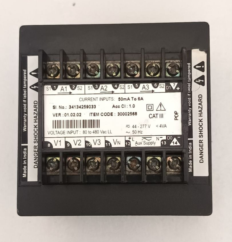 SCHNEIDER ELECTRIC CONZERV EM-1000 Power And Energy Meter *USED*