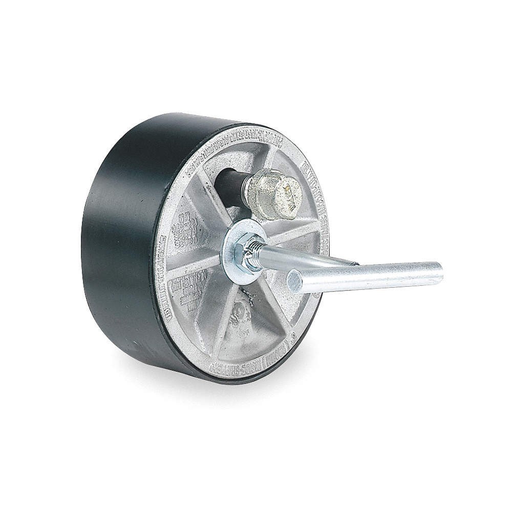 CHERNE 272949 Pipe Plug w/Bypass,T-Handle,9.7″H,6″Pipe 3NWC1