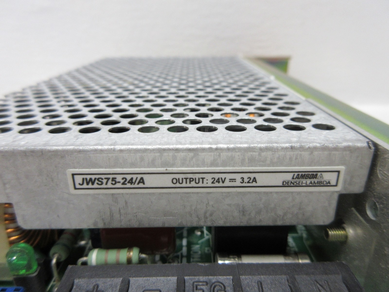 DENSEI LAMBDA JWS75-24/A USED POWER SUPPLY W/ MOUNTING BRACKET JWS7524A