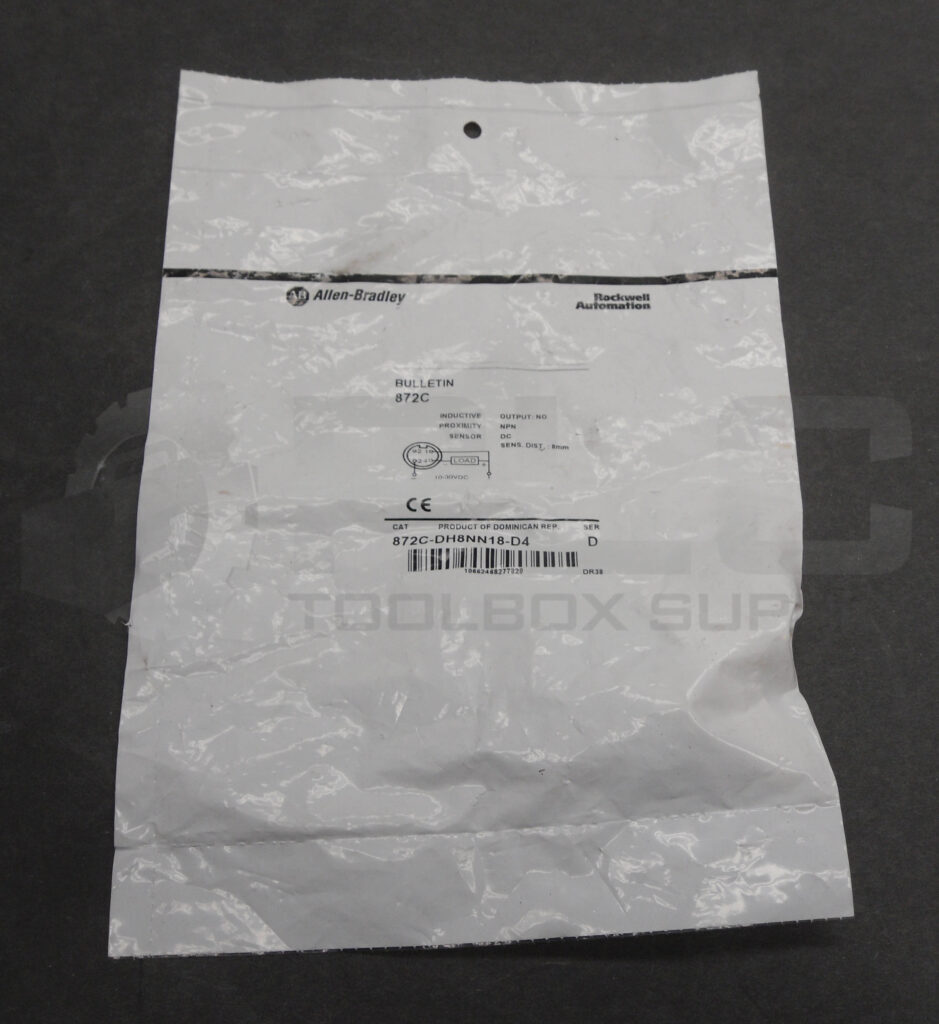 SEALED NEW ALLEN BRADLEY 872C-DH8NN18-D4 /D INDUCTIVE PROXIMITY SENSOR 10-30VDC