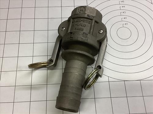 EVER-TITE – 312CSS – 1-1/4, HOSE COUPLER, FEMALE COUPLER, HOSE SHANK INSIDE, SS