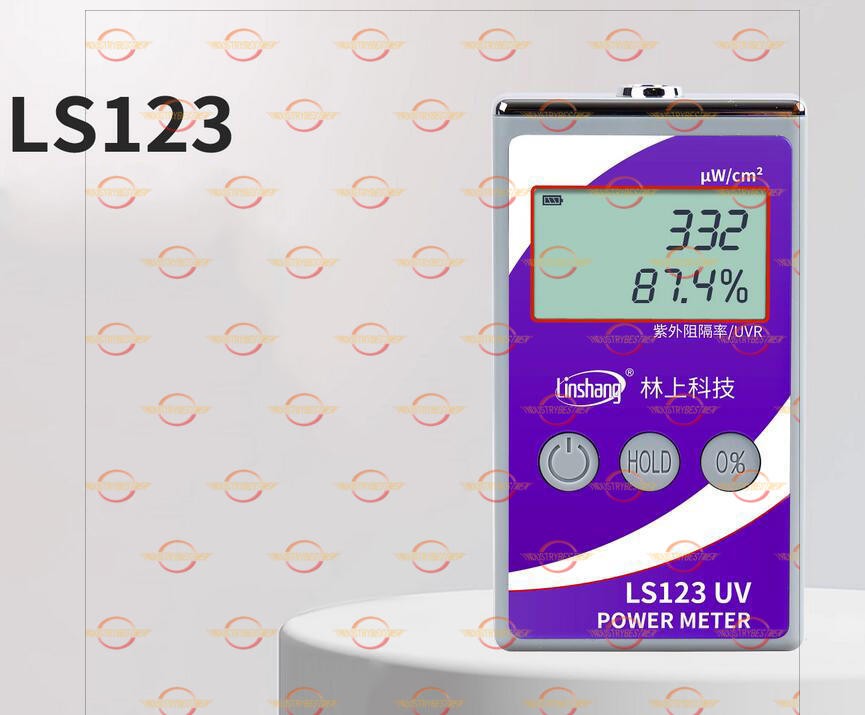 LS123 UV Power Meter Handheld LCD UV Radiation Tester Illumination Radiometer