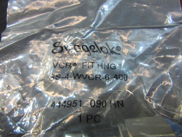 SWAGELOK SS-4-WVCR-6-400 Valve