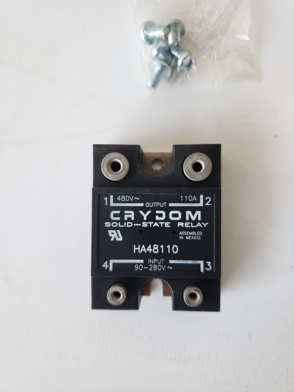 Crydom HA48110 Solid State Relay module Screw Mount 480v 90-280v 110A new