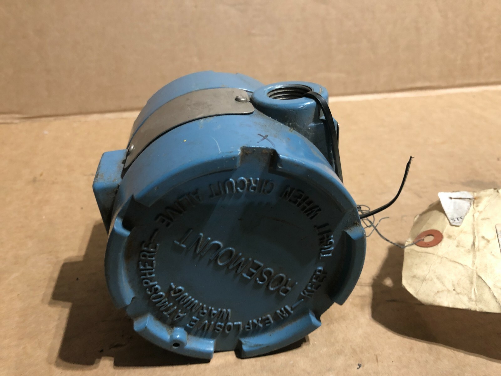 Rosemount, Temp Transmitter, 2U1A1EA