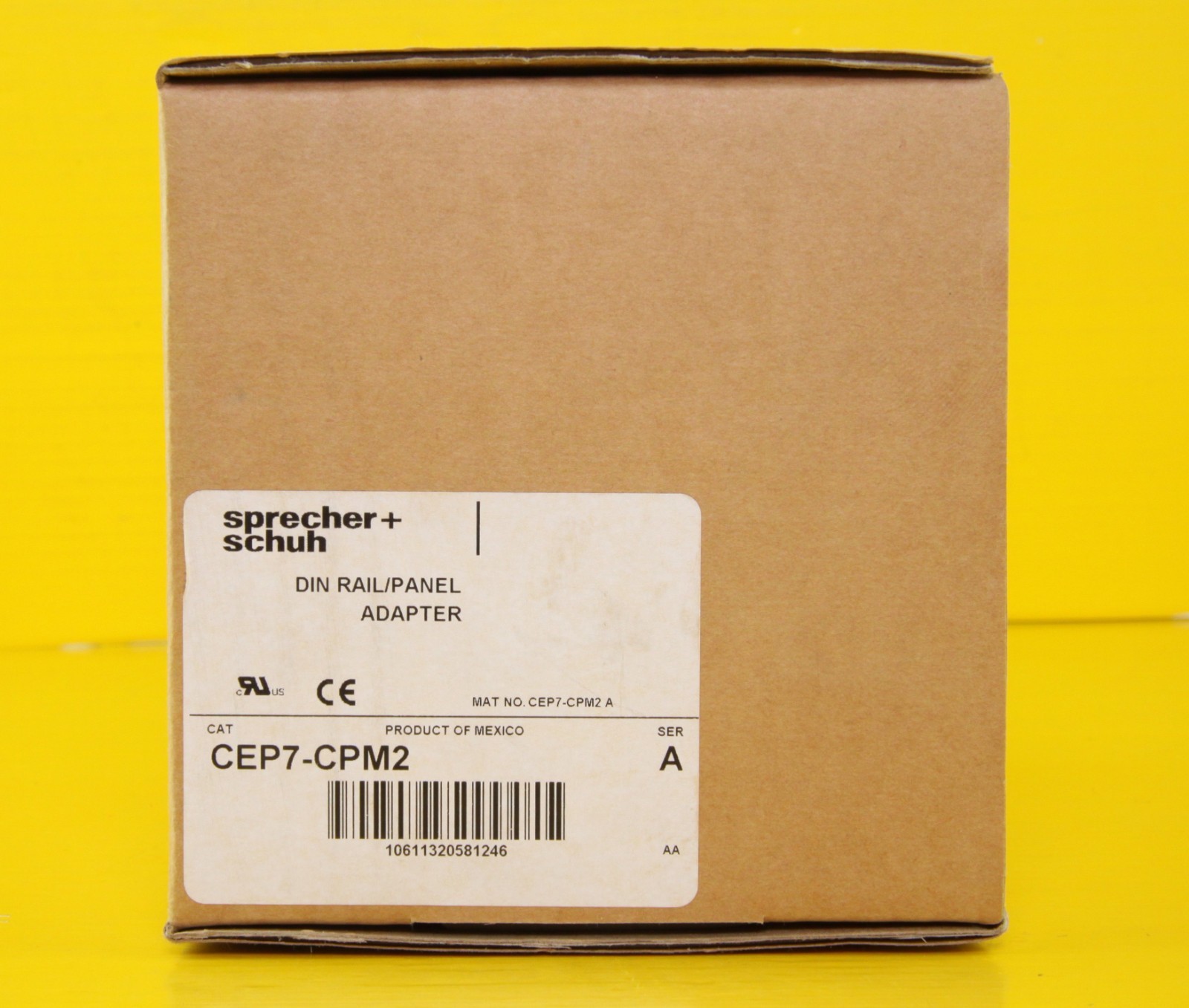 Sprecher + Schuh CEP7-CPM2 Panel Mount Adaptor , Din Rail (Pack of 2)