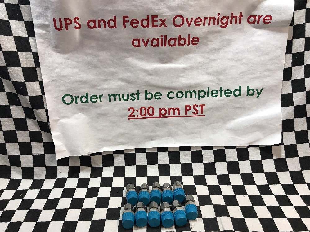 11X SWAGELOK MALE CONNECTOR 1/4” T x 3/8” NPT, SS-400-1-6, Shipsameday #1222A5