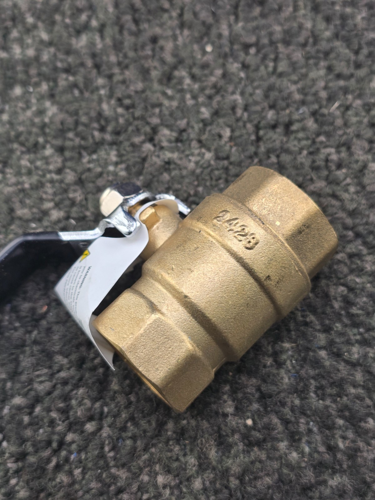 (QTY 4) Saylor-Beall 3/4-inch Female NPT Full Port Brass Ball Valve 600 WOG