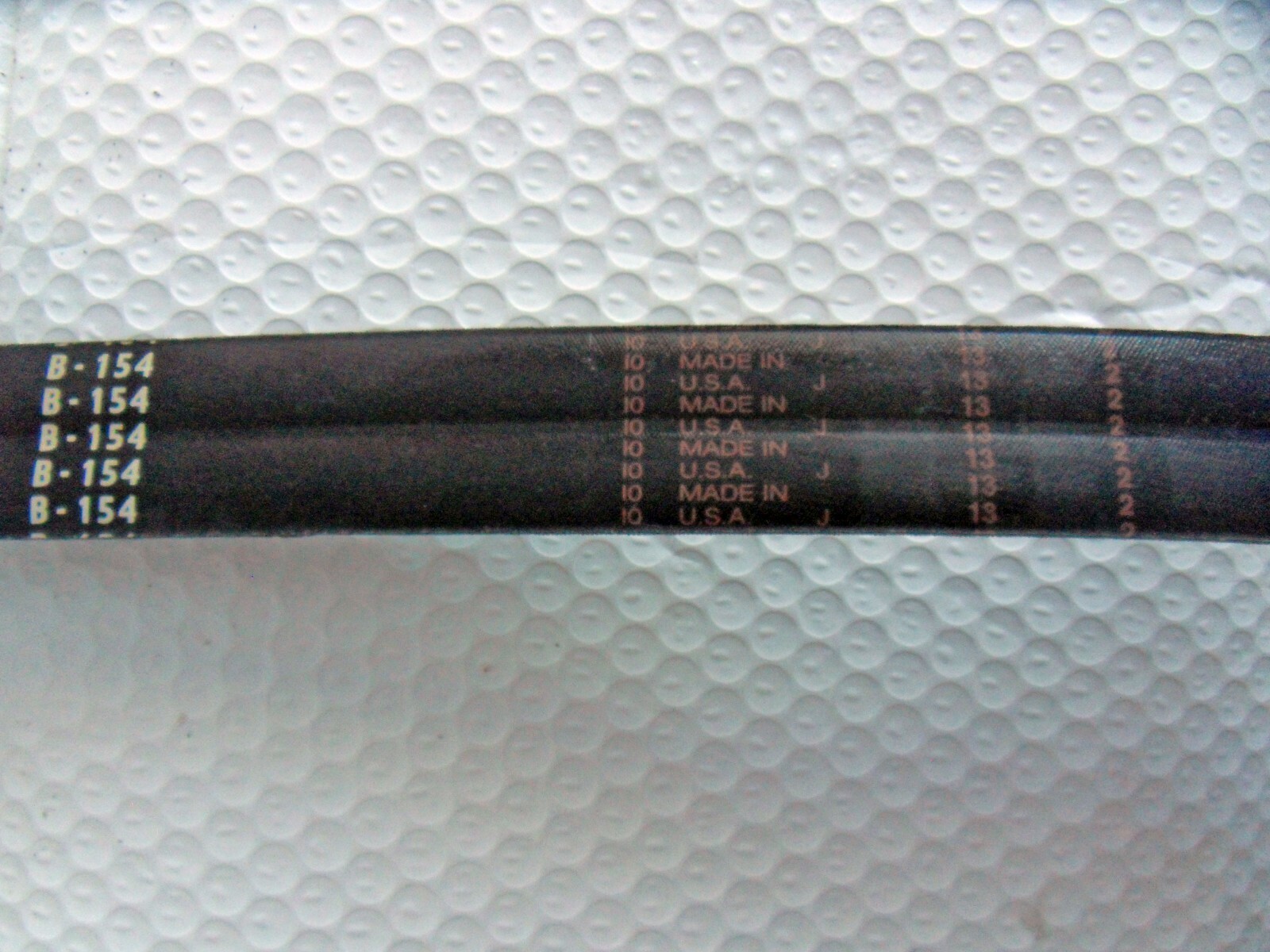 New MBL-THREESTARS B-154 “SET FREE” Double V Belt Free US Shipping
