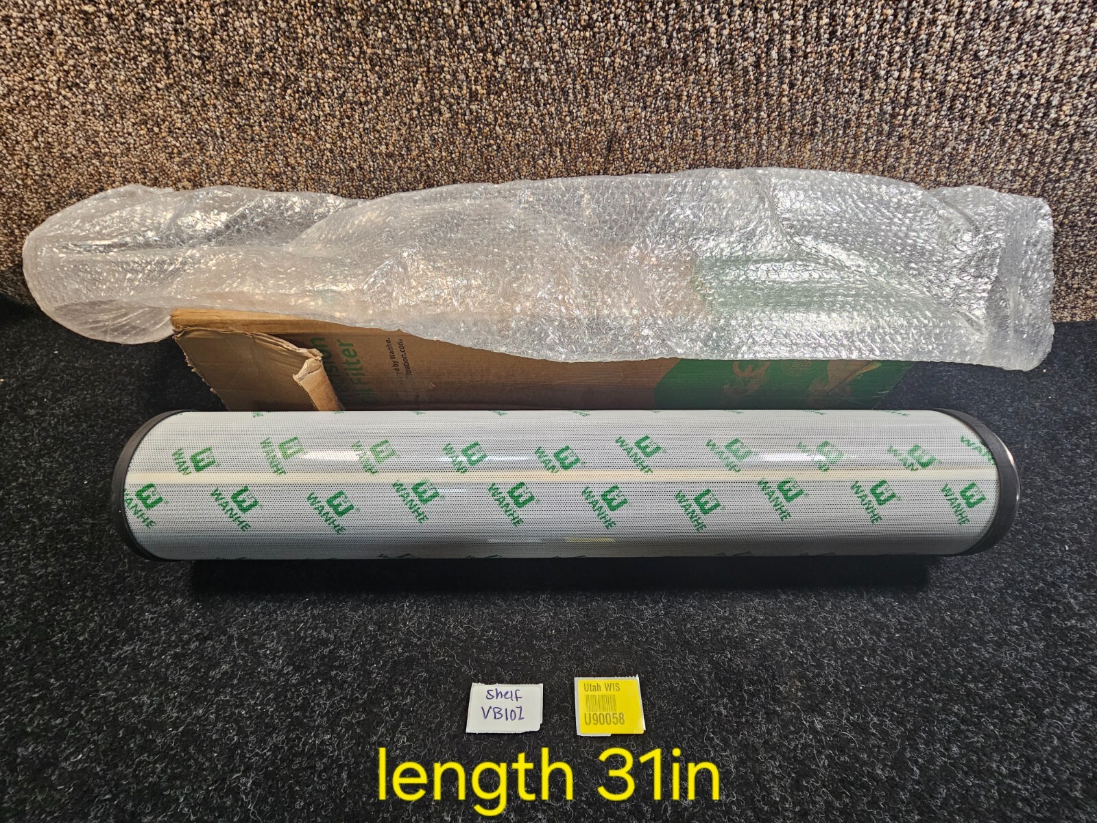 Wanhe Filtration WH2200R010BN4HX/-B4-KE50 31-inch Hydraulic Filter Element