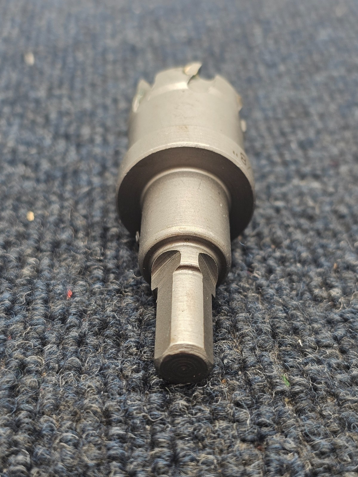 3 Pieces Carbide Hole Saw Assembly for Hole Sizes 3/4, 5/8, 1-1/8