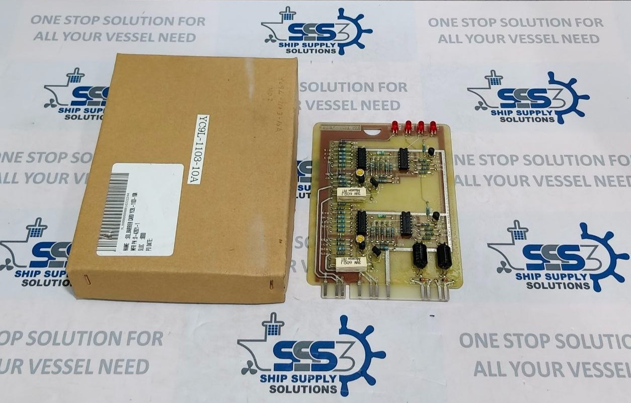 Yuken YC9L-1103-10A Sol Barrier PCB Card D-42821-1 (Unused New)