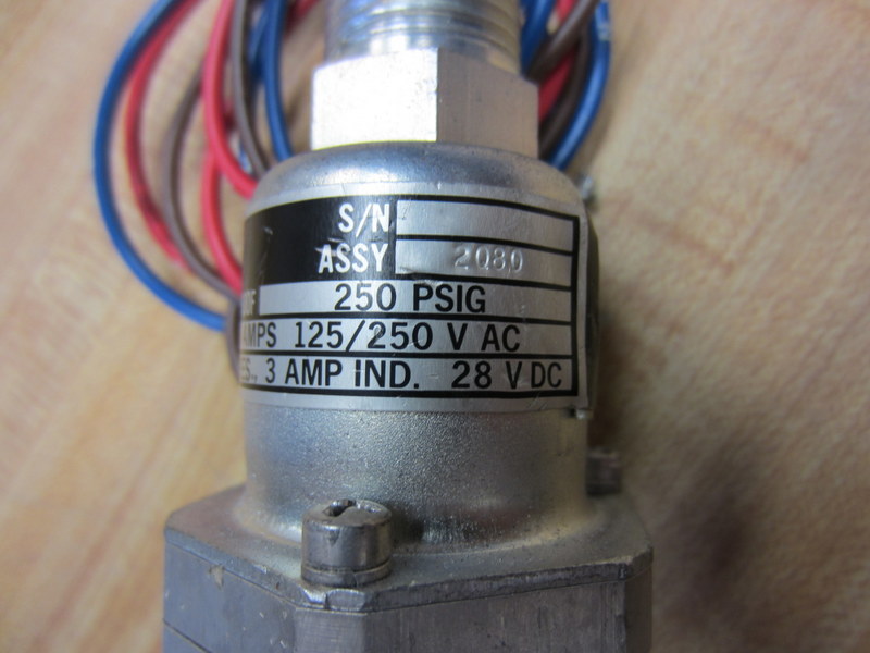 ITT Neo-Dyn 115P1C3-358 Pressure Switch 115P1C3358 Assy 2Q80