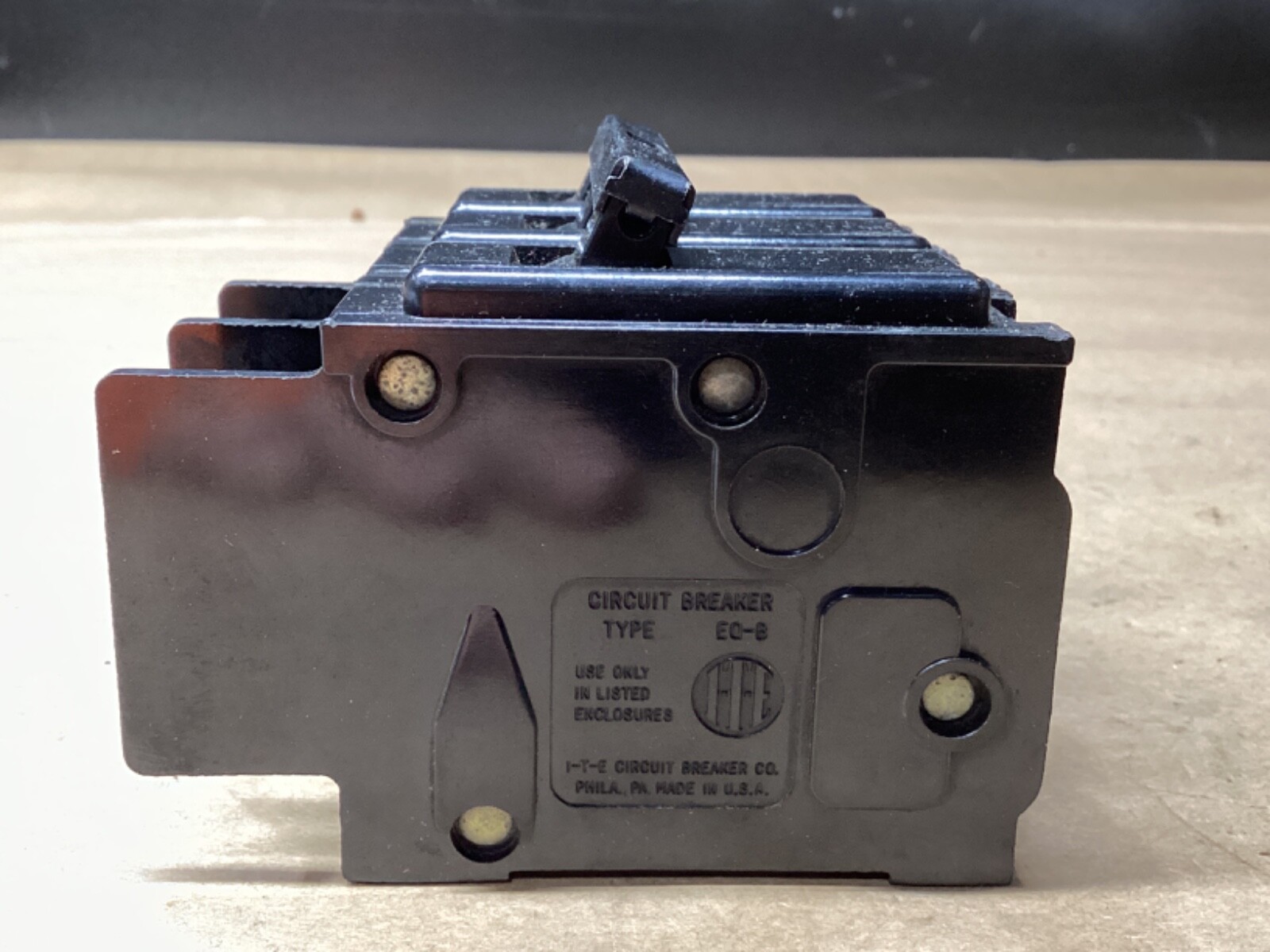 ITE Circuit Breaker BQ3B030 Type EQ-B 30A 3 Pole #104F228*CO