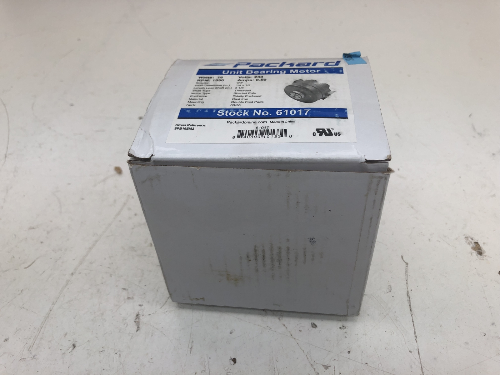 PACKARD 61017 UNIT BEARING MOTOR