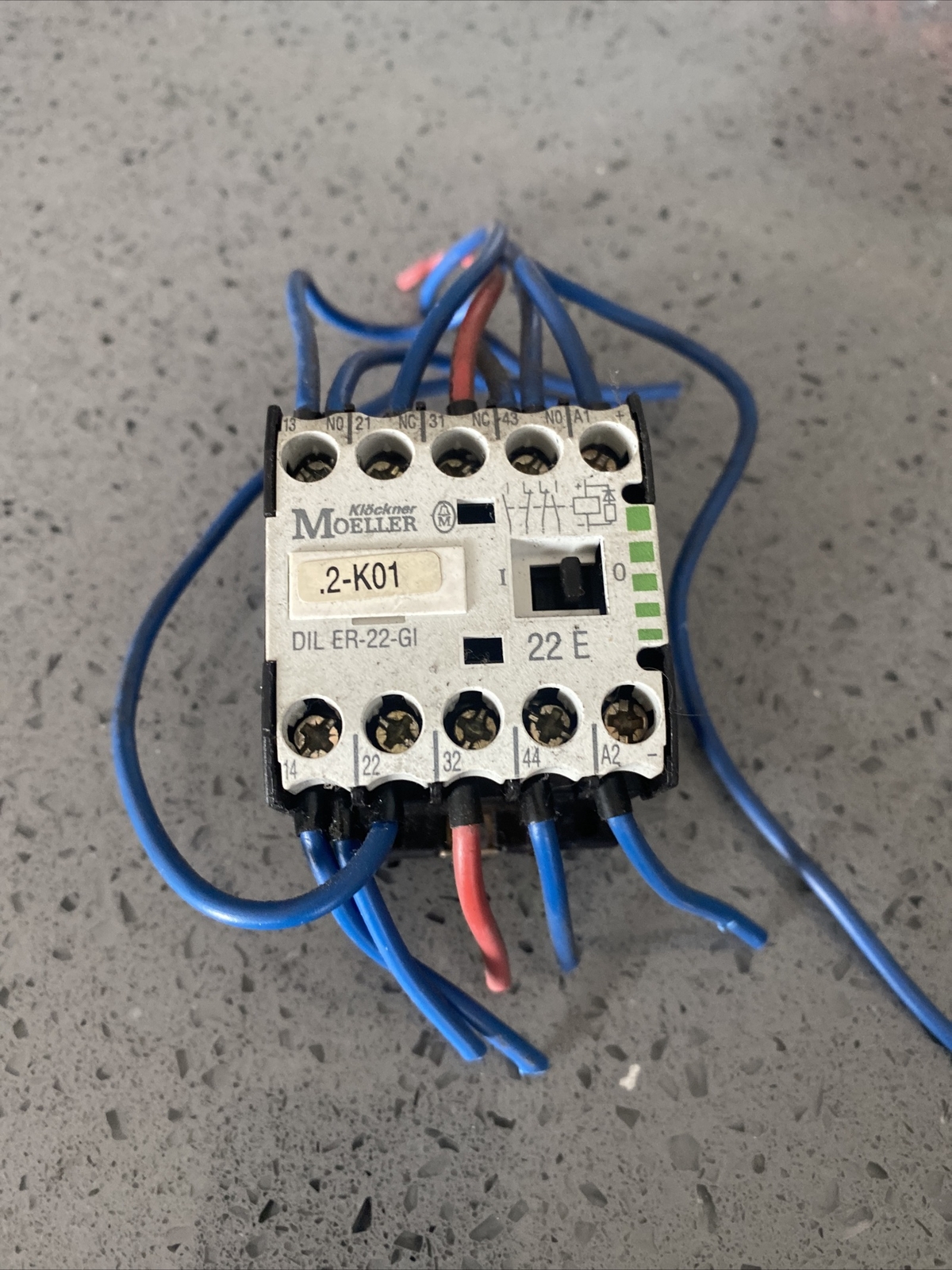Used Moeller DIL ER-22-GI Contactor DILER22GI w/ warranty Free Shipping