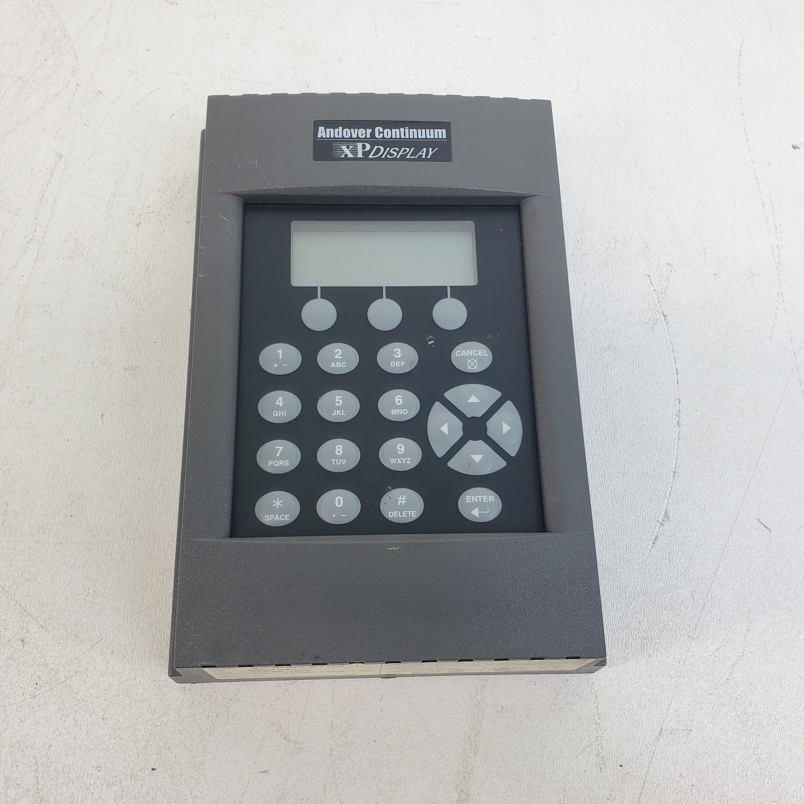 Andover Continuum XP-DISPLAY-10 Operator Interface Display XPDisplay