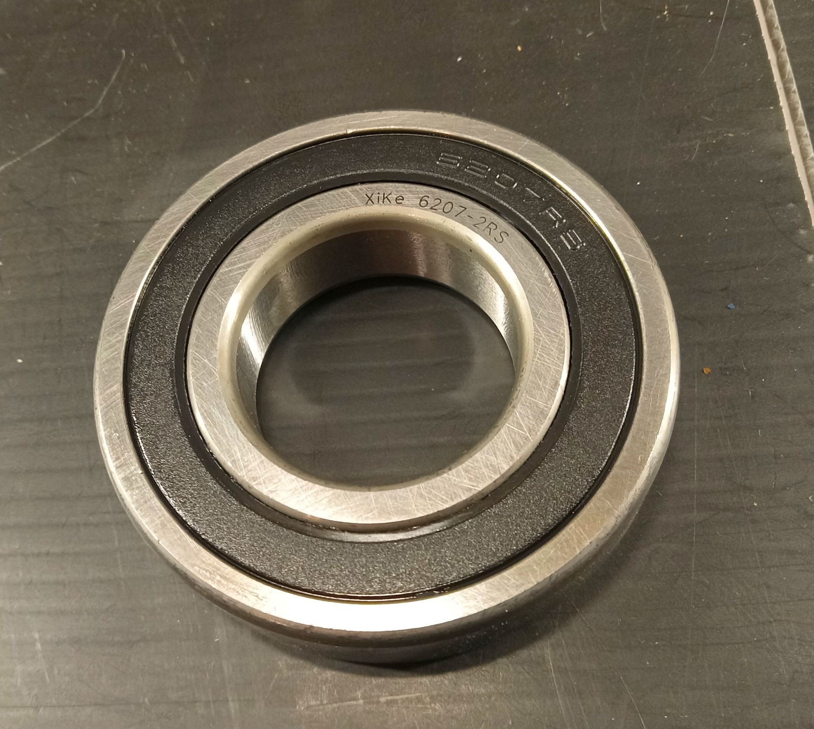 1 NEW XIKE 6207-2RS RADIAL DEEP GROOVE BALL BEARING NNB ***MAKE OFFER***