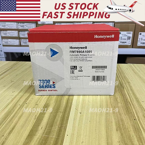 Honeywell RM7890A1056 Gas Oil Single Burner Control With S7800 Display Option