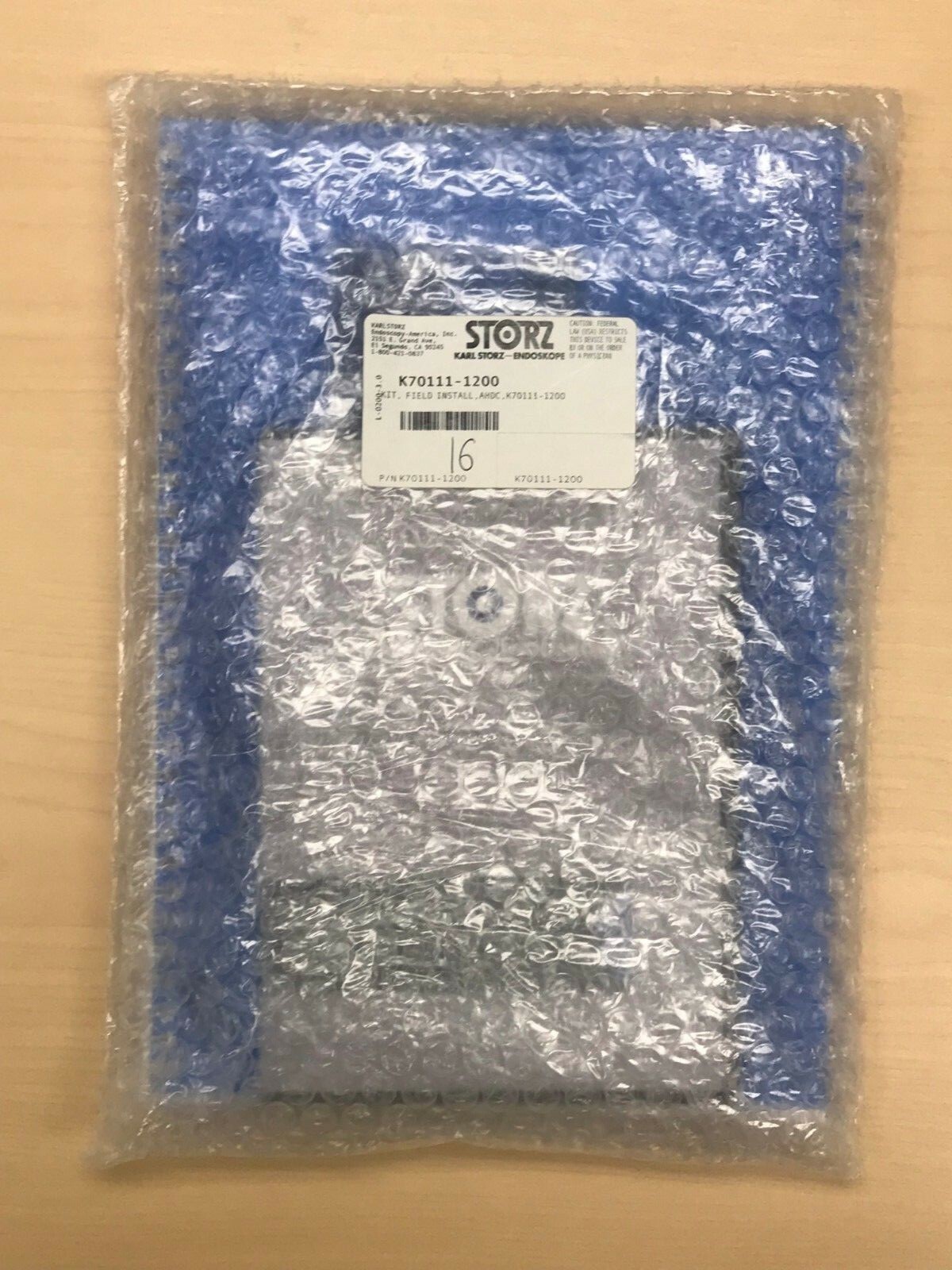 K70111-1200 KARL STORZ FIELD INSTALL KIT, AHDC, K70111-1200