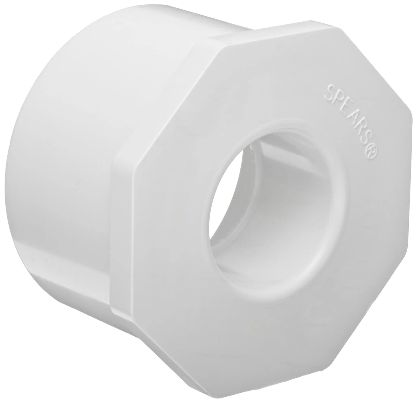 Spears 1-1/4″ X 1″ PVC Reducer Bushing, Spigot X Socket, Sch 40