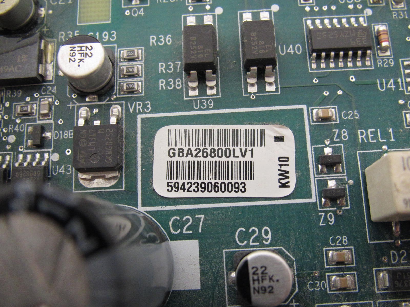 Otis GBA26800LV1 Elevator SPB Service Panel Operational Board Used Free Shipping