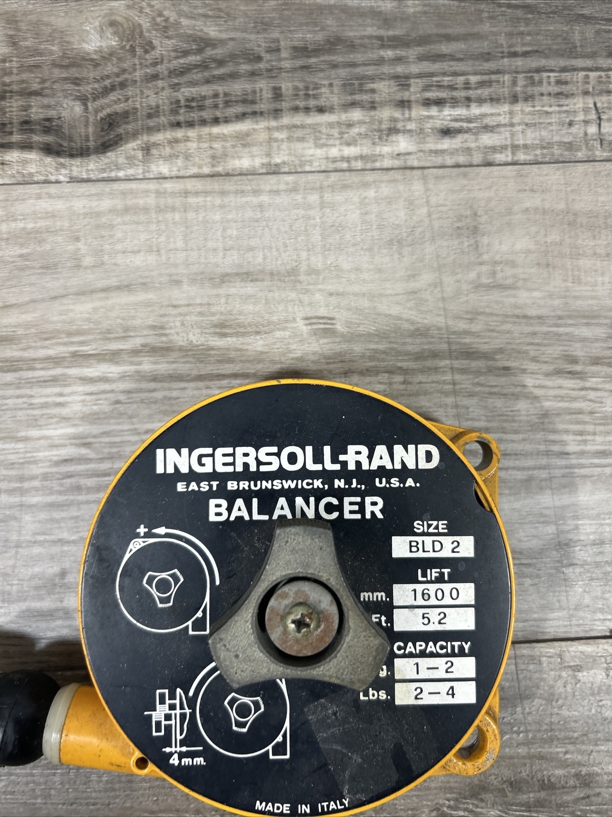 Used INGERSOLL RAND BLD2 TOOL BALANCER 1-2 KG/ 2-4Lb Capacity Lift 1600 5.2 Ft