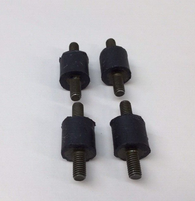 McMaster Carr 5823K2 Vibration Damping Sandwich Mounts with Studs (Pack of 4)