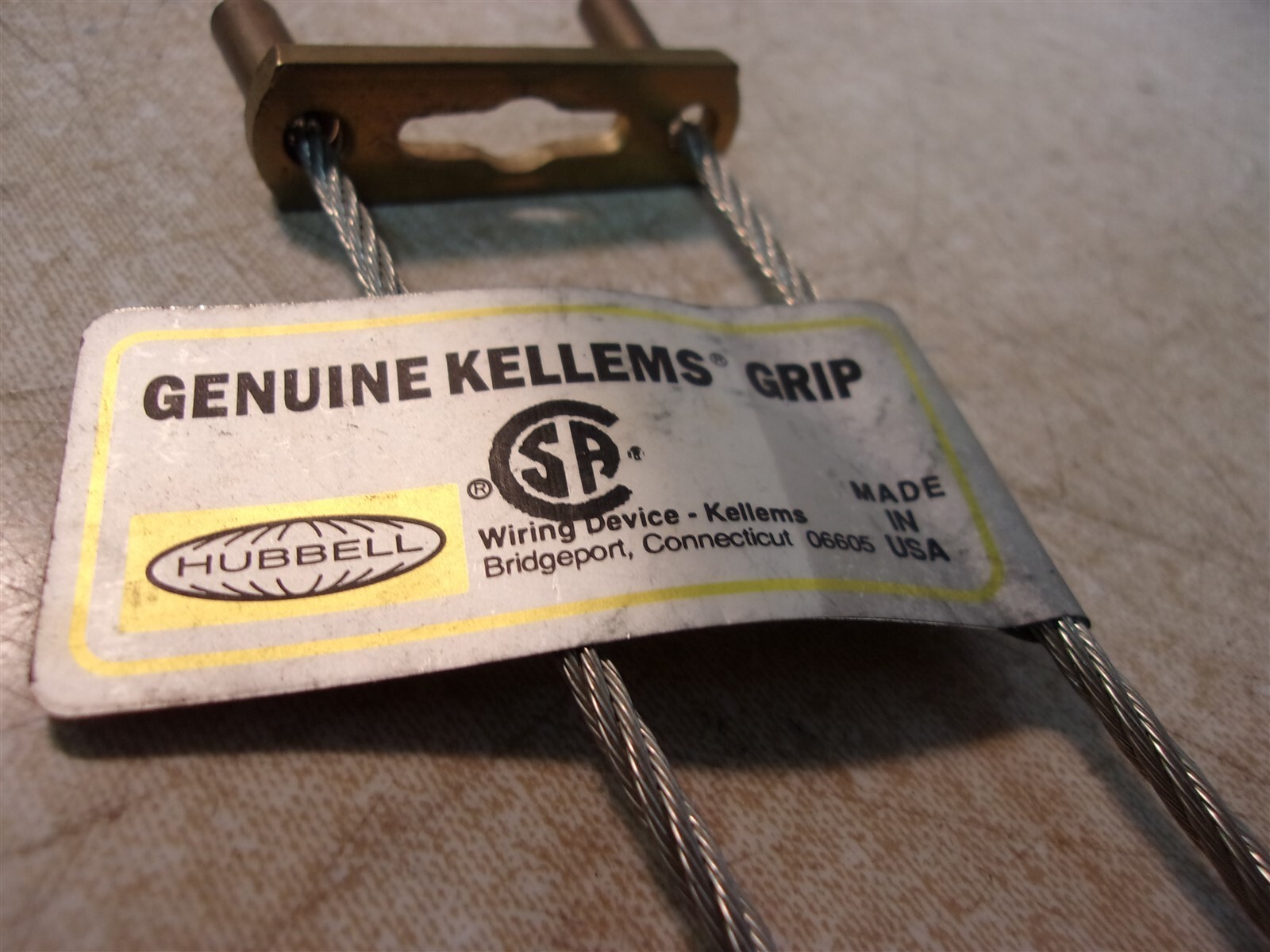 NEW Hubbell Kellems 022-16-020 Cord Grip .46″ range .56″ *FREE SHIPPING*