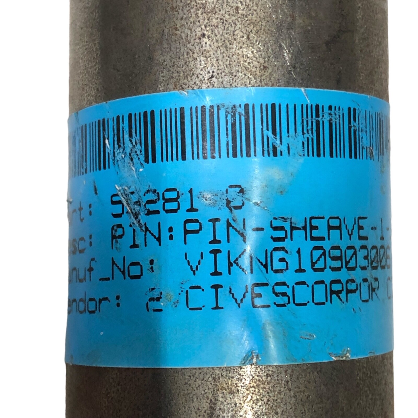 Viking 10903006 Equipment / Cylinder / Sheeve Pin 1-3/8″ Dia 2-9/16″ Length