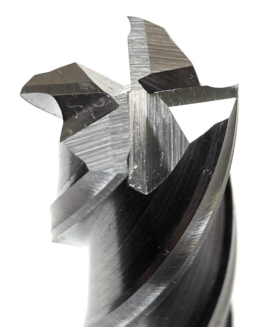 3/4 Inch High Speed Steel End Mill 4 Flute Center Cutting For Milling Operations