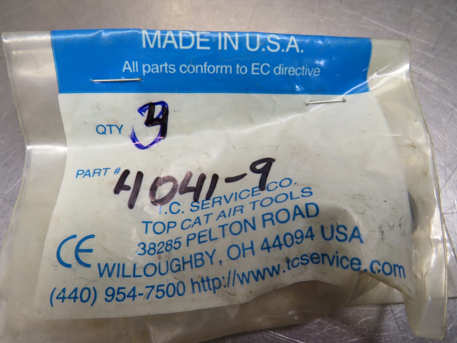 Top Cat Air Tools 4041-9 Lot of 3!