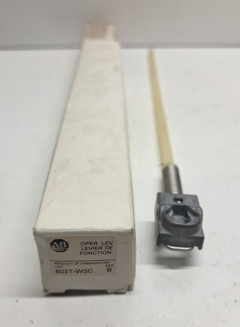 NEW IN BOX! ALLEN-BRADLEY 12″ NYLON SPRING ROD LEVER 802T-W3C